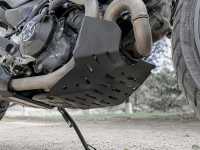 Schwarz Motor Skid Plate Guard für Ducati Scrambler 800 2015-2021 Quality Guard
