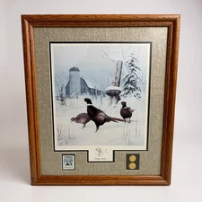 LEO STANS WINTER WONDER PheasantNational Park Series CERTIFIED AUTHENTIC 