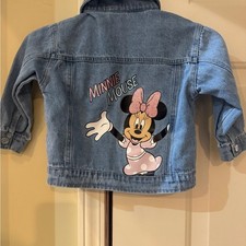 Vintage Minnie Mouse Denim Jacket for Kids 18M