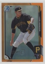 2015 Bowman Chrome Prospects Orange Refractor 10/25 Luis Heredia #BCP127 2r8