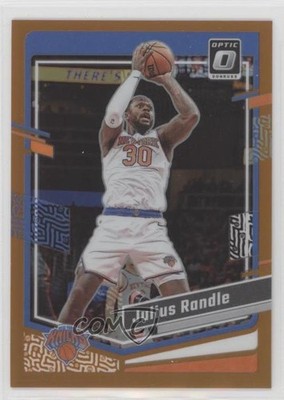 2023-24 Panini Donruss Optic Orange Prizm 17/199 Julius Randle #40 1f0l