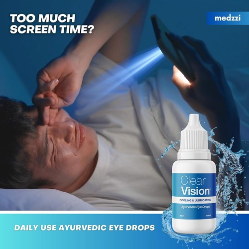 Gota para ojos Ayurvedic Medzzi visión clara 10 ml envío gratuito a todo el mundo - Imagen 2 de 7