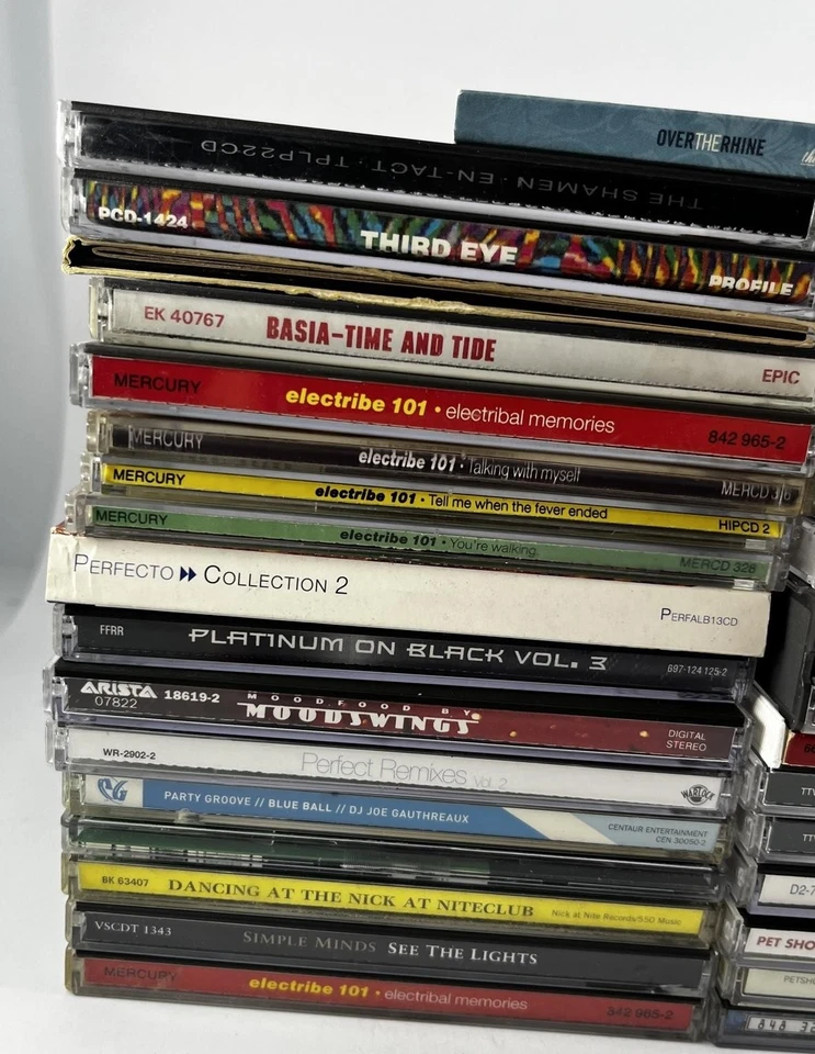 90s Electronic Dance House Electro Pop CD Lot Pet Shop Boys Depeche Mode 30 + Foto 2 de 4