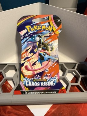 Pokémon Mega Evolution Chaos Rising Sealed Sleeved Booster Pack