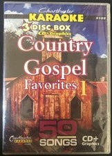 COUNTRY GOSPEL FAVORITES CD BRAND NEW - SET - KARAOKE
