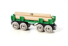 BRIO World - 33696 Lumber Loading Standard size Pack of 1 , Multicoloured