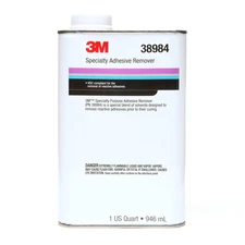 3M Specialty Adhesive Remover Liquid (38984): 1 Quart (Clear)