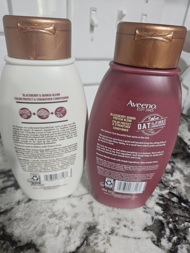 NEW AVEENO Color Protect & Strengthen+ Blackberry & Quinoa Conditioner (12oz) 2 - 第 2/2 張圖片