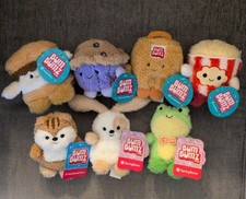 Mixed Lot Of 7 Bum Bumz 5" Plush With Tags.