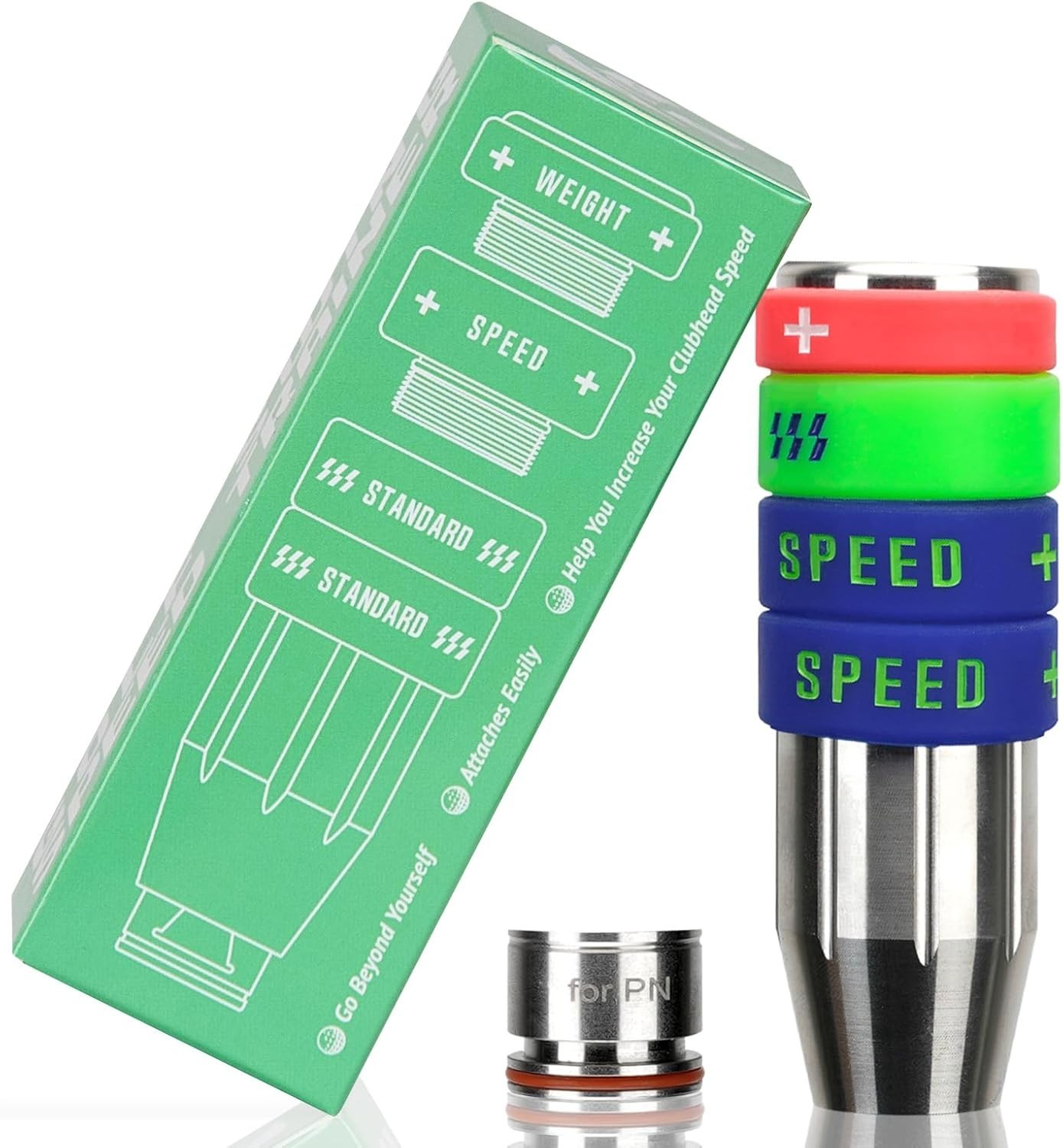 Swing Speed Trainer Adjustable Tempo Aid With 3 Weight Optio