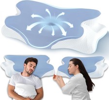 "Cervical Pillow for Neck Pain Relief, A Cozy Night s Sleep Ortho Memory Foam ..