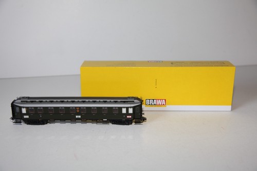 Brawa 45202 "D-Zug-Wg. 3. Kl. DR m. Bel." H0 - Vitrinenmodell, nicht bespielt | Zustand: Gebraucht