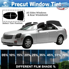 Precut All Sides Window Film Any Tint Shade For Cadillac Cts Sedan 2003-2007