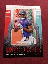 Panini 2018 Rookies & Stars Rookie Rush Lamar Jackson Ravens #RR-10 Nice Card!. rookie card picture