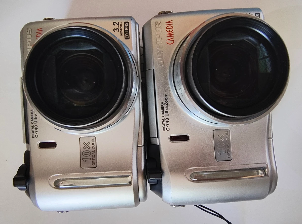 Olympus C-740 Ultra Zoom Digital Cameras with Date/Time Stamp for