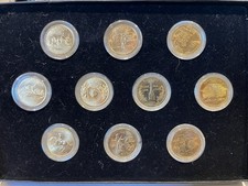 US State Quarters Uncirculated 1999-2000 DE PA NJ GA CT Collection