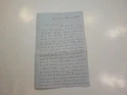 Civil War Letter 1862 Death 13th Kentucky Chaplain Funeral Services Signed VTG
