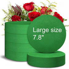 Max Shape Round Floral Foam Blocks,Large Dry Floral Foam for Artificial Flowers,