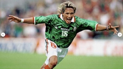 Viejo ABA Sport Mexico JERSEY Seleccion Mexicana 1998 reedicion