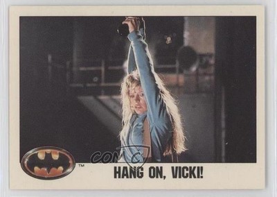 1989 O-Pee-Chee Batman Vicki Vale Hang on Vicki! #84 06p3
