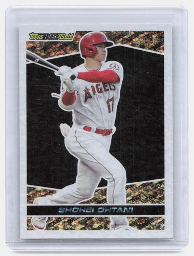 2021 Topps Update #BG-13 Shohei Ohtani Topps Black Gold