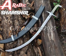 Shamshir Sword 34"Turkish Historical Ottoman Sword,Handmade Curved Saber Sword