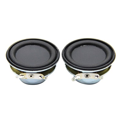 2PCS High Sensitivity Full-Range Lautsprecher 5W 4Ω Superior Frequenzgang