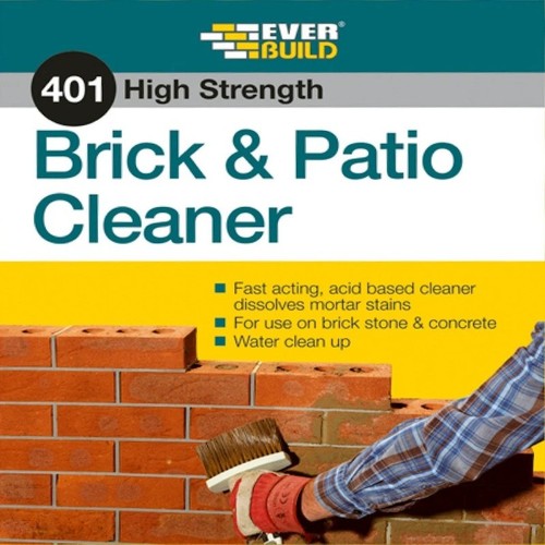 Everbuild Brick and Patio Cleaner Fast Acting Powerful Cleaning Formula 5L - Picture 3 of 5