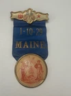 Interesting Reunion Ribbon 1st 10th 29th Maine Infantry Regiment - many battles