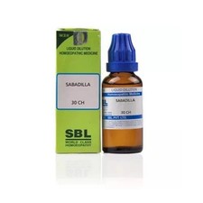 SBL Homeopathic Sabadilla Dilution 30ml