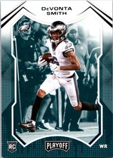 2021 Panini Playoff #207 DeVonta Smith Goal Line