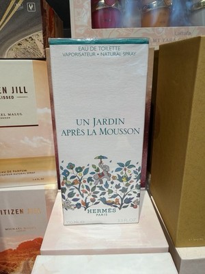 Un Jardin Apres La Mousson by Hermes EDT 3.3oz(100ml) spray for women (Rare)