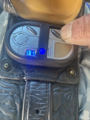 Doctor Who Jack's Vortex Manipulator   Blue LED Light 2006 BBC Near Mint