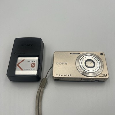 Mint Sony Cyber-shot DSC-W350 14.1MP Digital Camera Gold Carl