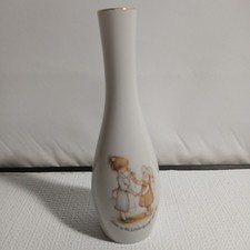 Holly hobbie porcelain bud vase "love is the little things you do" 1973