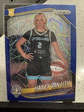 2025 Panini Prizm WNBA - Hailey Van Lith #139 Blue Velocity Prizm