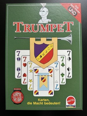 TRUMPET Mattel  ️ Gesellschaftsspiel aus dem Hause UNO Spiel - Spiel des Jahres