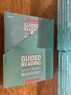 Scholastic Guided Reading Short Reads Nonfiction Level X