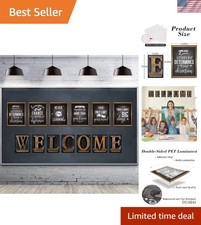 Durable Inspirational Quote Posters - 13-Piece Set for Classroom or Events