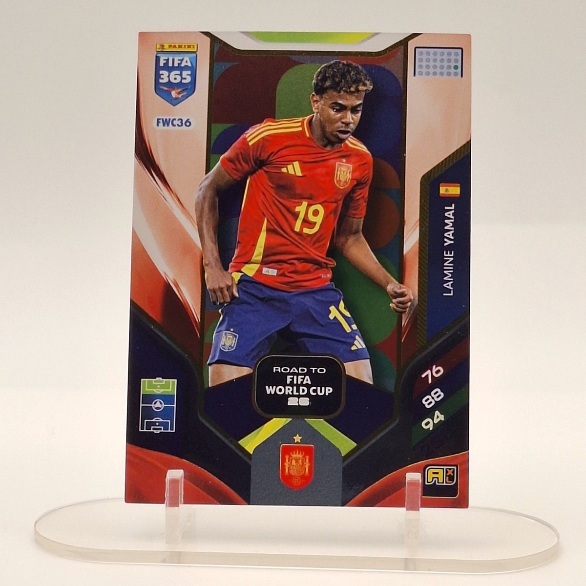 Lamine Yamal 2025 Panini Adrenalyn XL FIFA 365 Road to World Cup