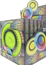 RGB LED Ultimate Flying Disc Rechargeable Light Up Frisbee - Waterproof Glow Toy