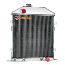 3 Row Aluminum Radiator 1942-1948 Ford Deluxe Coupe Mercury 29a Chevy V8 3 Row Aluminum Radiator 1942-1948 Ford Deluxe Coupe Mercury 29a Chevy V8