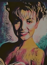 Twin Peaks Laura Palmer Homecoming Queen Small Glossy NEW Sticker 90s