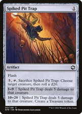 LP Spiked Pit Trap (251) Adventures in the Forgotten Realms AFR MTG Magic