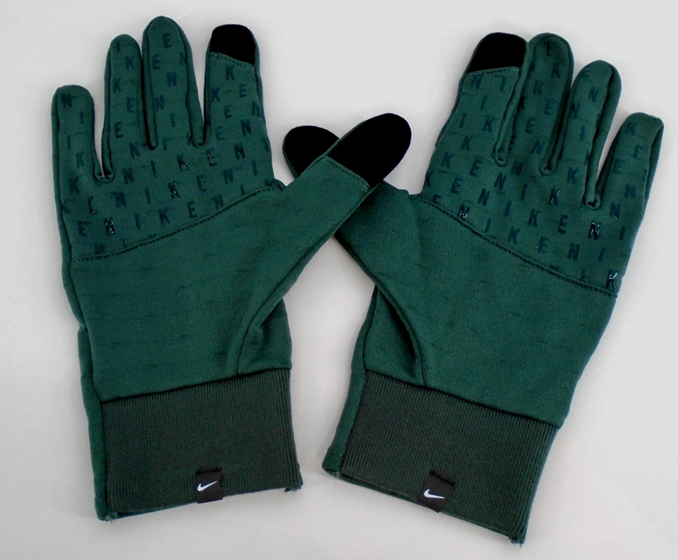 Guantes para correr Nike Sphere 4.0 para hombre XL pantalla táctil vintage verde/negro/plateado Foto 3 de 4