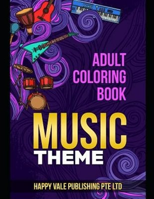 Download Adult Coloring Book Music Theme Like New Used Free Shipping In The Us 9781728815794 Ebay