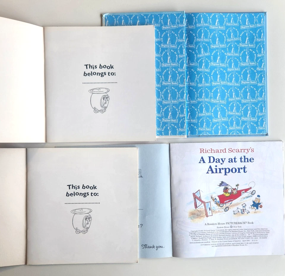 Richard Scarry Children's Picturebook Lot (x4 Kids Story Books) - Image 3 of 4