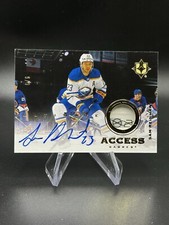 2020-21 Ultimate Collection Access Jersey Gold Tag Patch Auto Sam Reinhart /6 SP