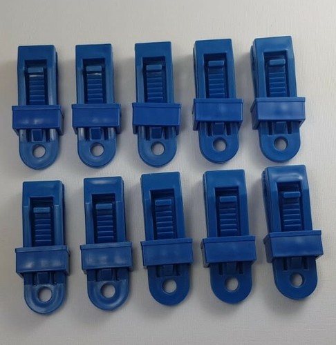 🔥X10 CLIP TELONE RESISTENTE CLIP TELONE MORSETTO TENDA CAMPEGGIO TENDA COPERTURA AUTO - Foto 3 di 4
