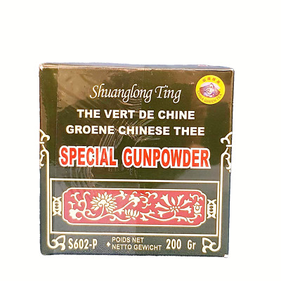 GRÜNER TEE SPECIAL - GUNPOWDER AUS CHINA - 15 x 200 g - TEE GRÜN LOSE